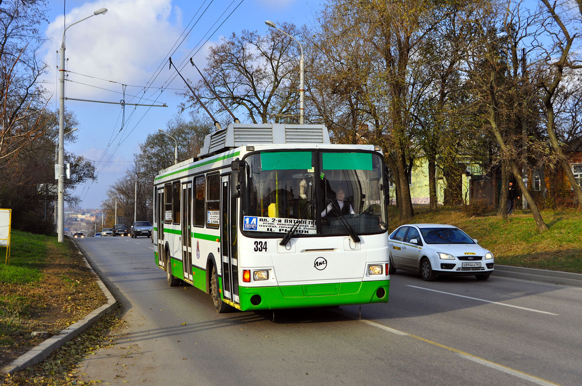 Rostov-na-Donu, LiAZ-5280 č. 334