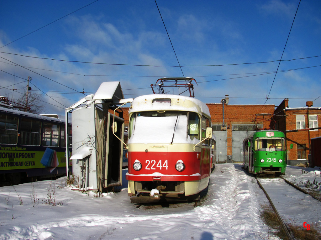 Ижевск, Tatra T3SU (двухдверная) № 2244