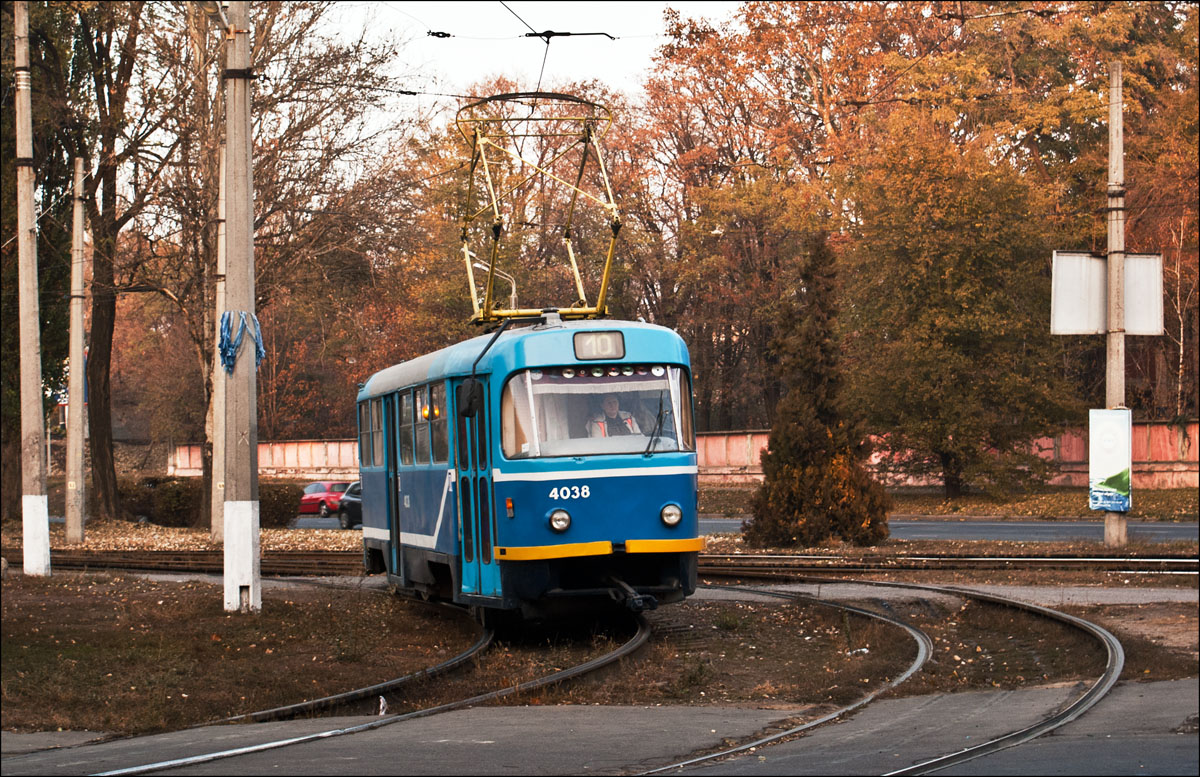 Одесса, Tatra T3R.P № 4038