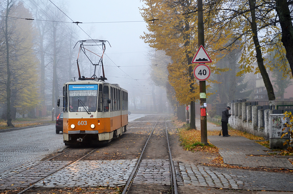 Kaliningrad, Tatra KT4D Nr. 603