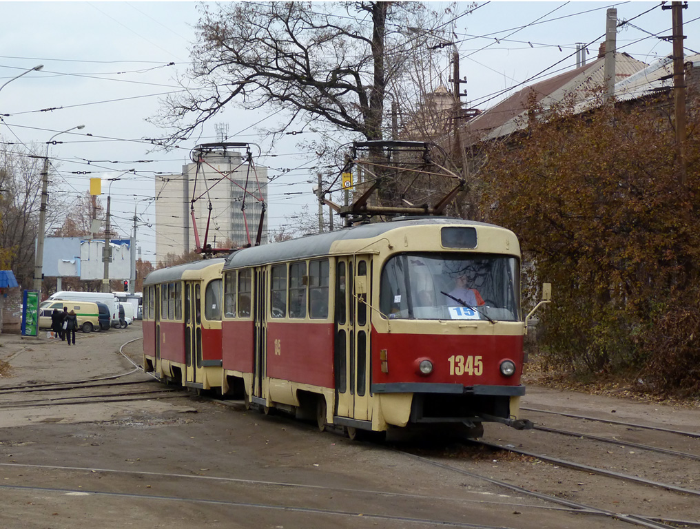 Днепр, Tatra T3SU № 1345