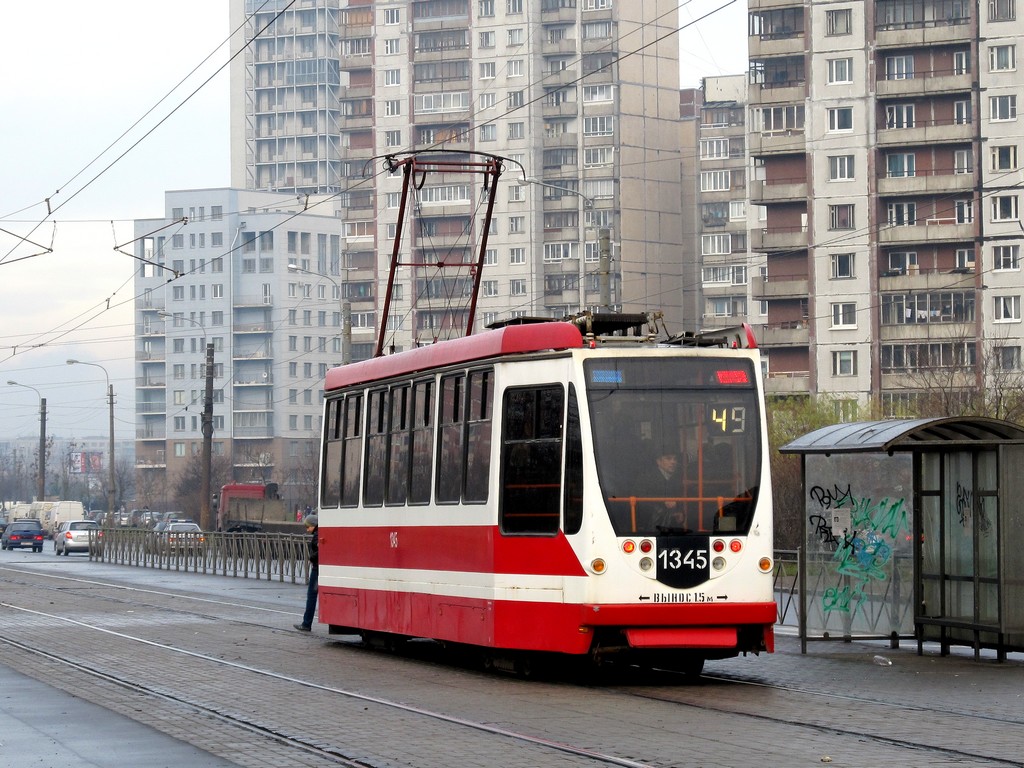 Санкт-Петербург, 71-134А (ЛМ-99АВН) № 1345