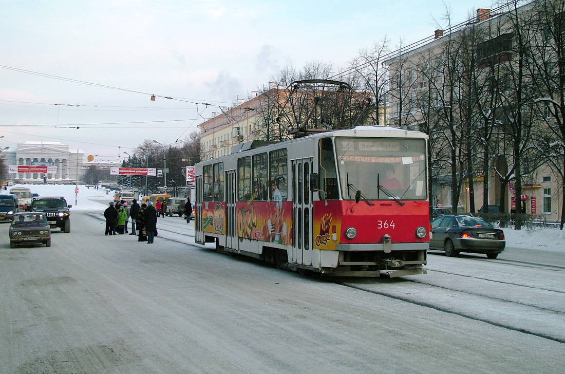 Екатеринбург, Tatra T6B5SU № 364