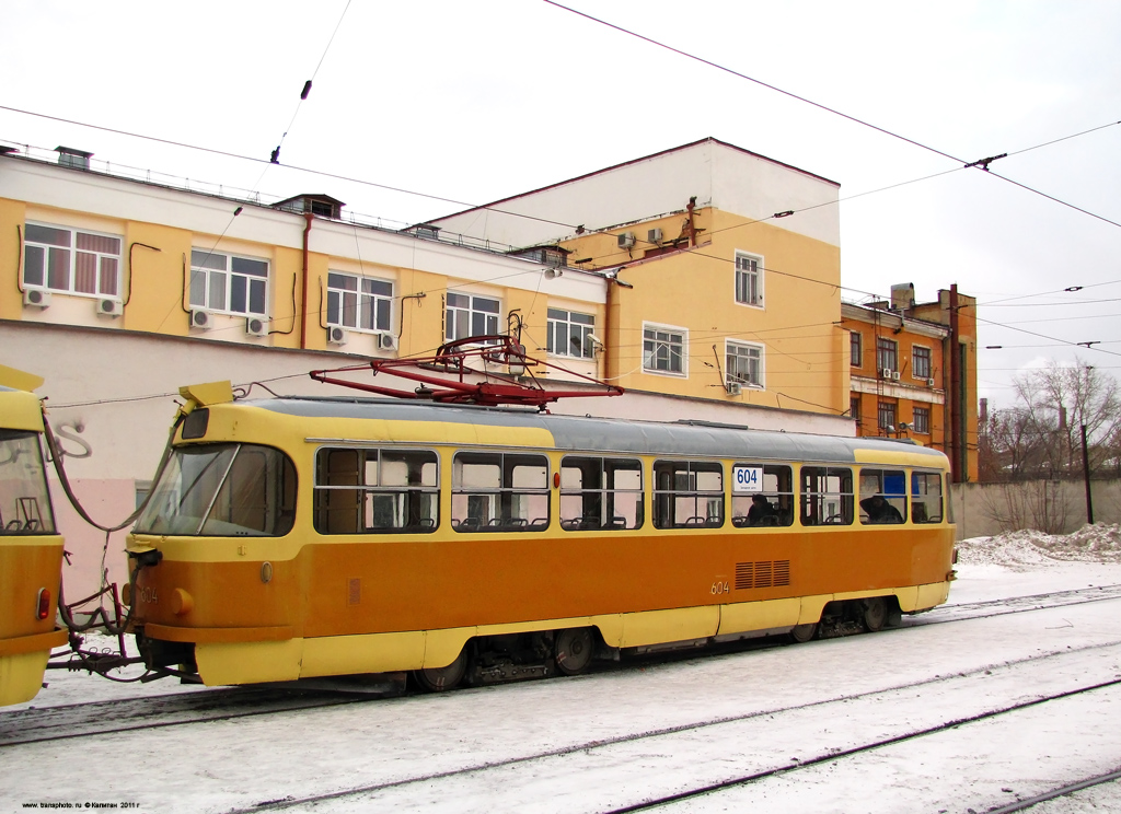 Екатеринбург, Tatra T3SU № 604