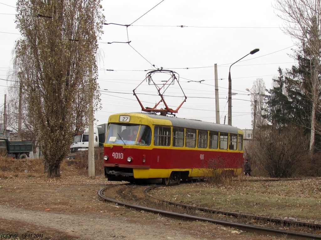 Харьков, Tatra T3SU № 4010