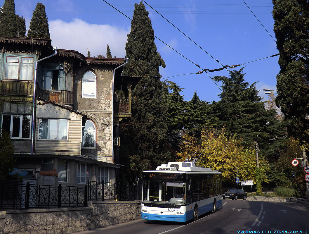 Крымский троллейбус, Богдан Т70110 № 6304