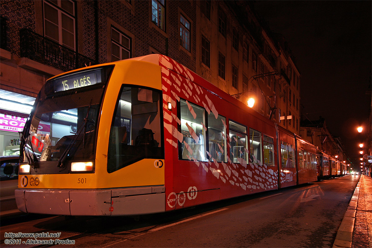 Лиссабон, Siemens/CAF Lisboa № 501 Лиссабон, Siemens/CAF Lisboa № 501