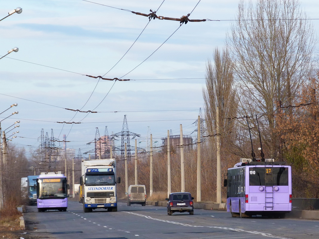 Донецк, ЛАЗ E183A1 № 1510; Донецк — Разные троллейбусные фотографии