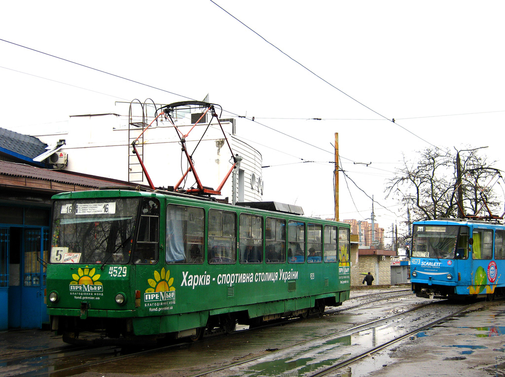 Харьков, Tatra T6B5SU № 4529