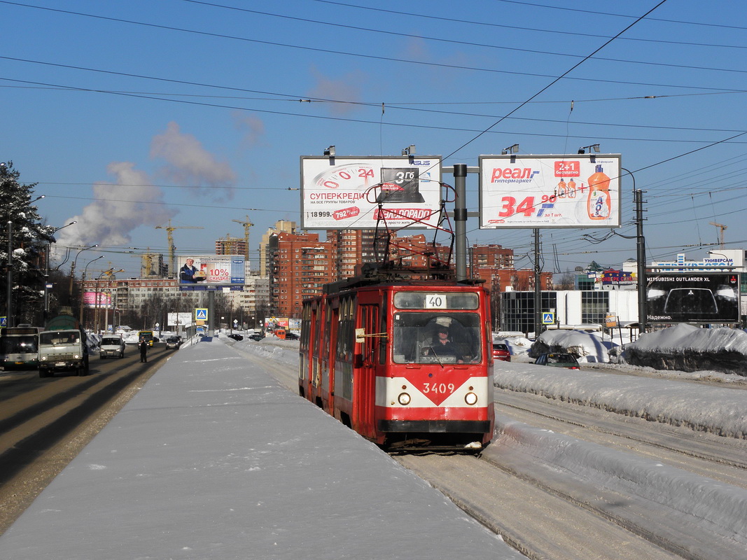 Санкт-Петербург, ЛВС-86К № 3409