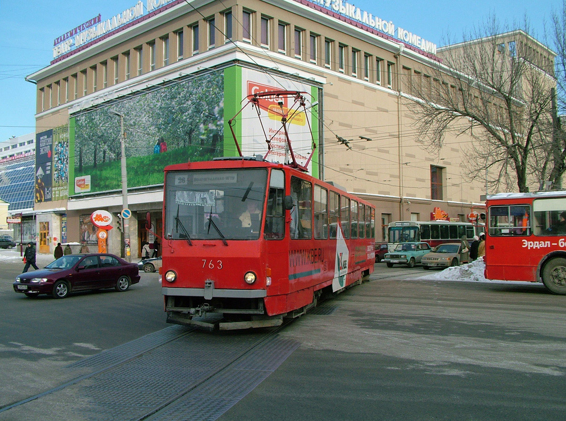 Екатеринбург, Tatra T6B5SU № 763