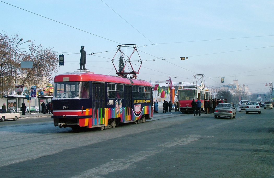 Yekaterinburg, Tatra T3SU Br. 154