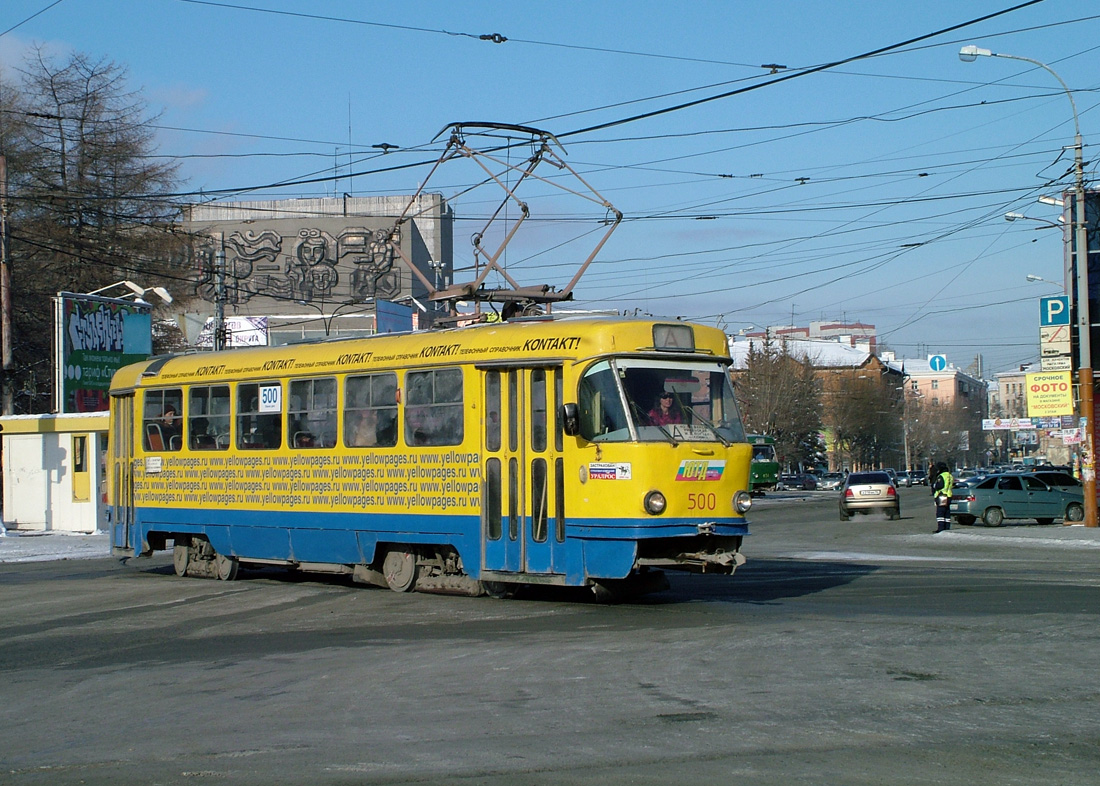Екатеринбург, Tatra T3SU (двухдверная) № 500