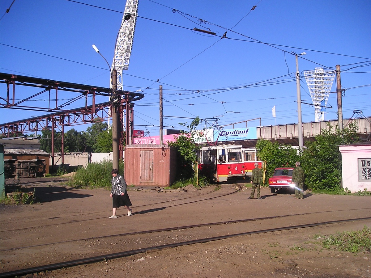 Ярославль, 71-605 (КТМ-5М3) № 4; Ярославль — Трамвайное депо № 3