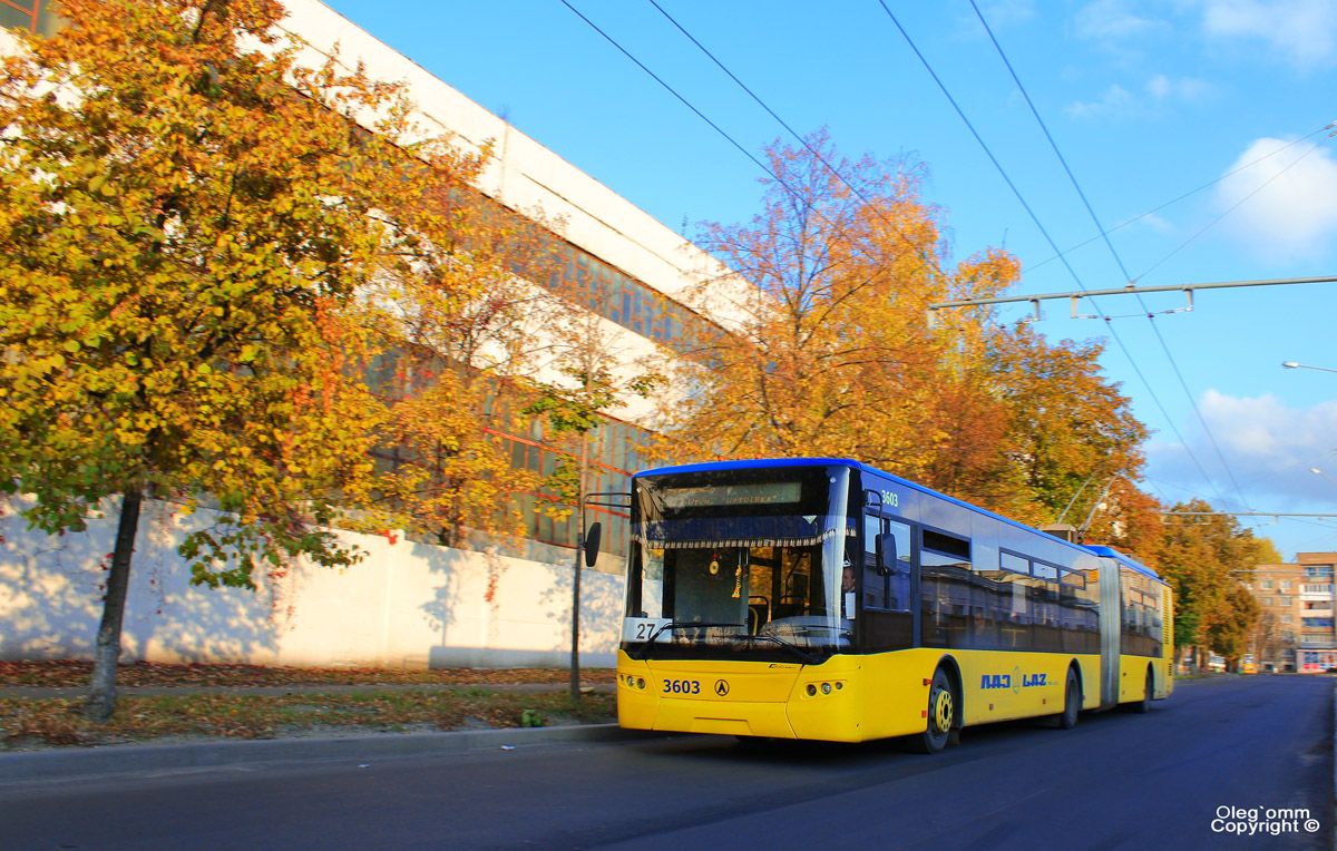 Киев, ЛАЗ E301D1 № 3603