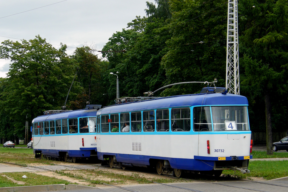 Рига, Tatra T3A № 30732