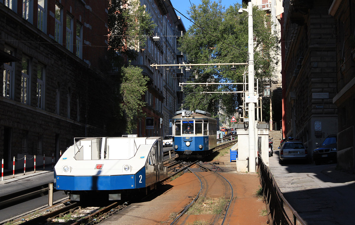 Триест, SIAG Galaxy № 2; Триест, SPF series 101-107 № 407