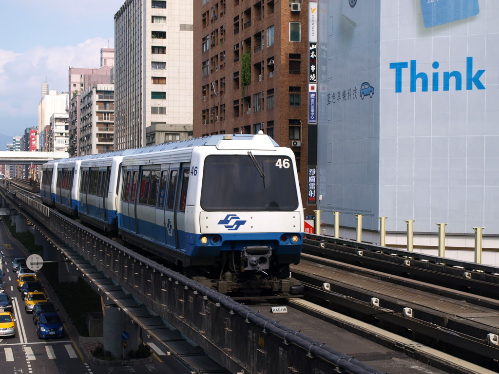 Тайбэй, VAL 256 № 46; Тайбэй — Метрополитен — 捷運BR/1 — Линия Вэньху (Коричневая) — VAL