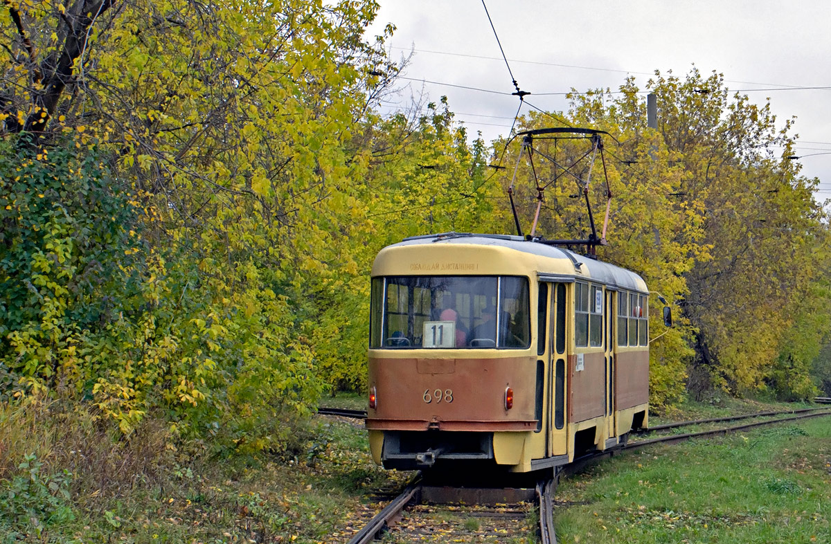 Екатеринбург, Tatra T3SU № 698