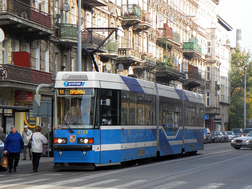 Вроцлав, Protram 205Wr As № 2724