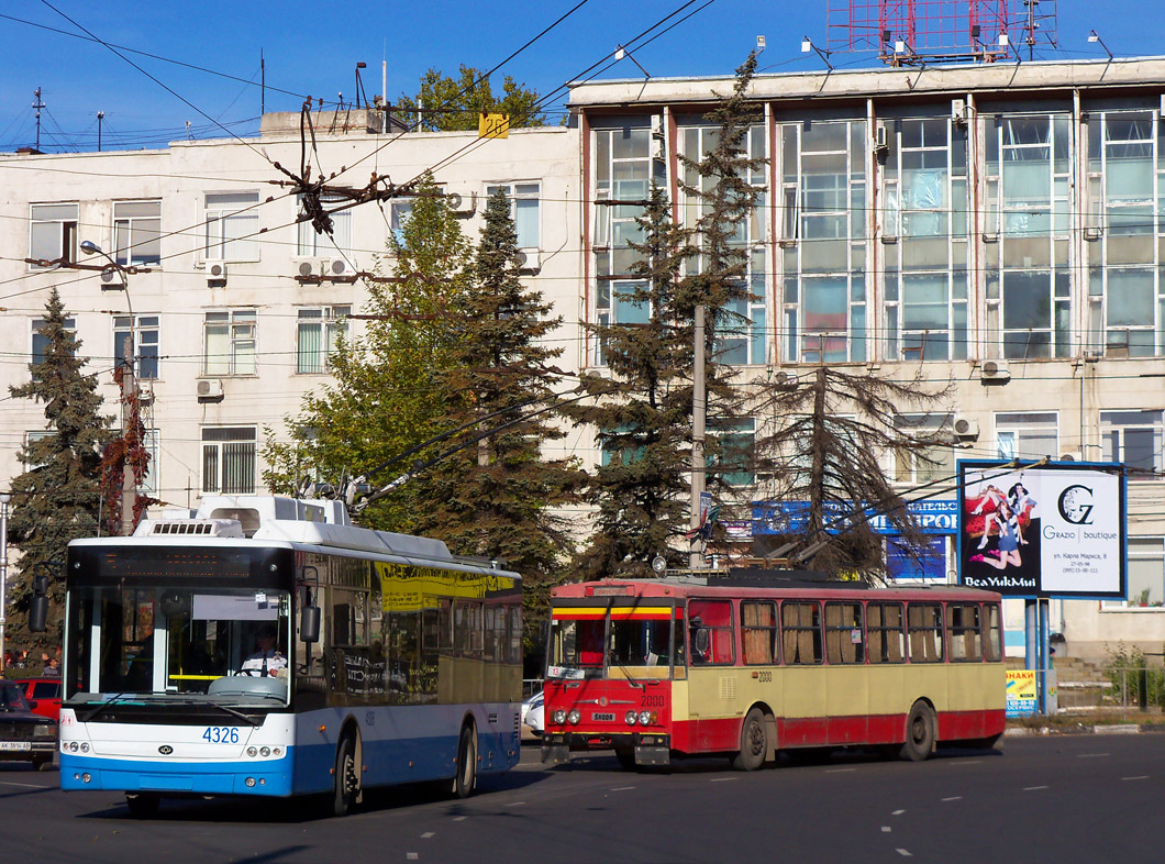 Крымский троллейбус, Богдан Т70110 № 4326