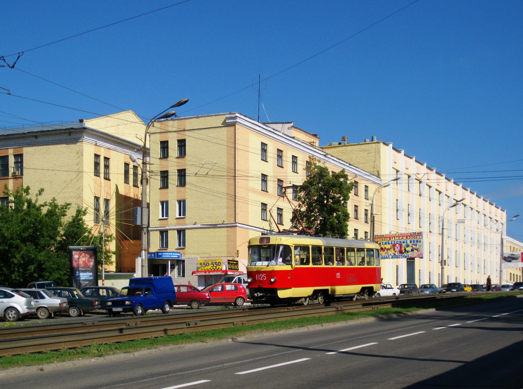 Ижевск, Tatra T3SU (двухдверная) № 1125