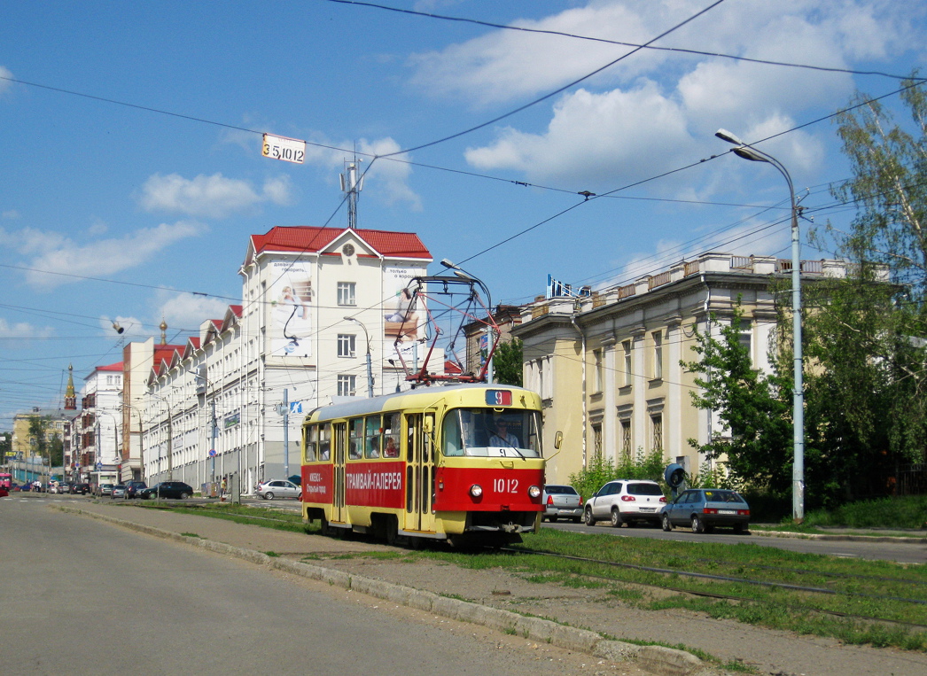 Ijevsk, Tatra T3SU mod. Izhevsk Nr. 1012