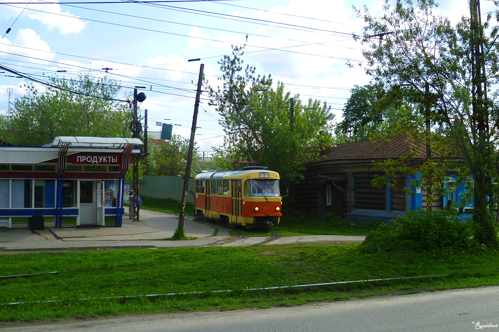 Екатеринбург, Tatra T3SU № 221