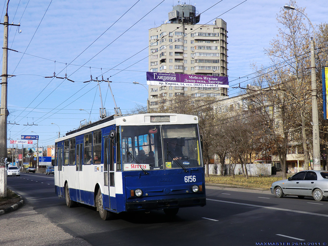 Krimmi trollid (Simferopol - Alušta - Jalta), Škoda 14Tr11/6 № 6156