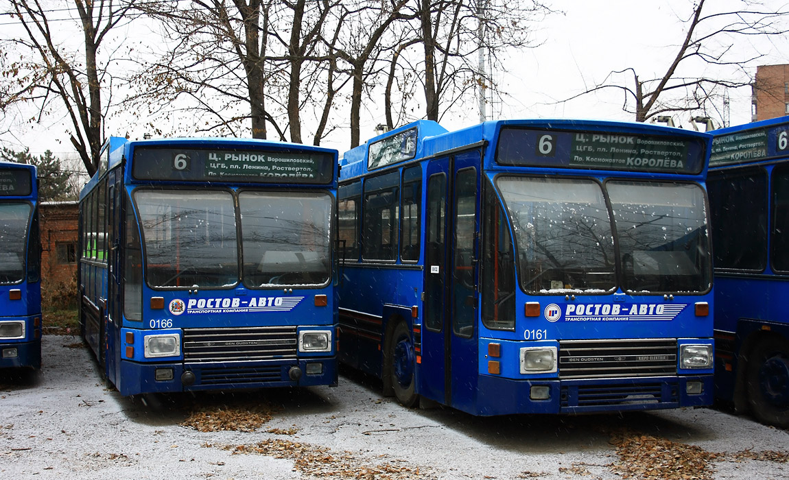 Rostov-na-Donu, DAF Den Oudsten B79T-KM560 / Kiepe № 0166