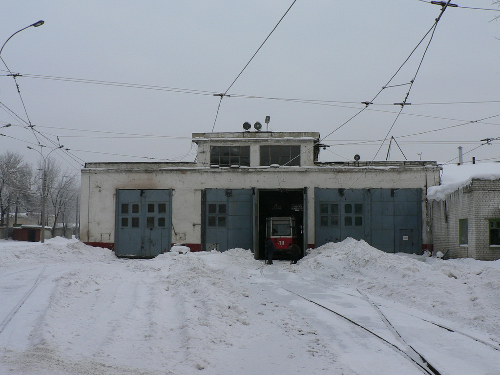 Ярославль, 71-605 (КТМ-5М3) № 40; Ярославль — Трамвайное депо № 3