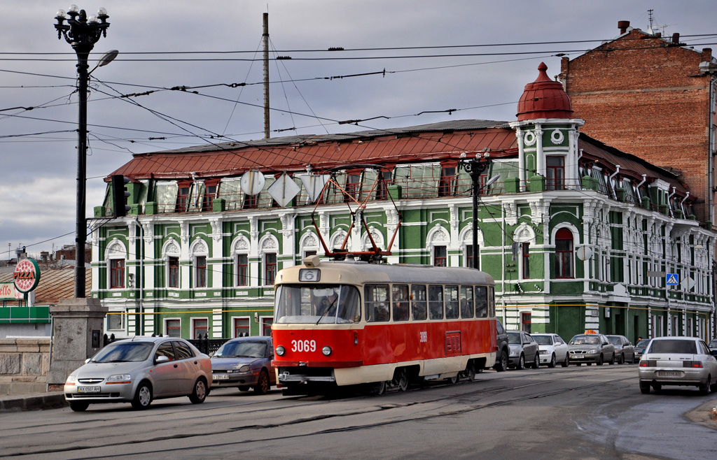 Харьков, Tatra T3SU № 3069