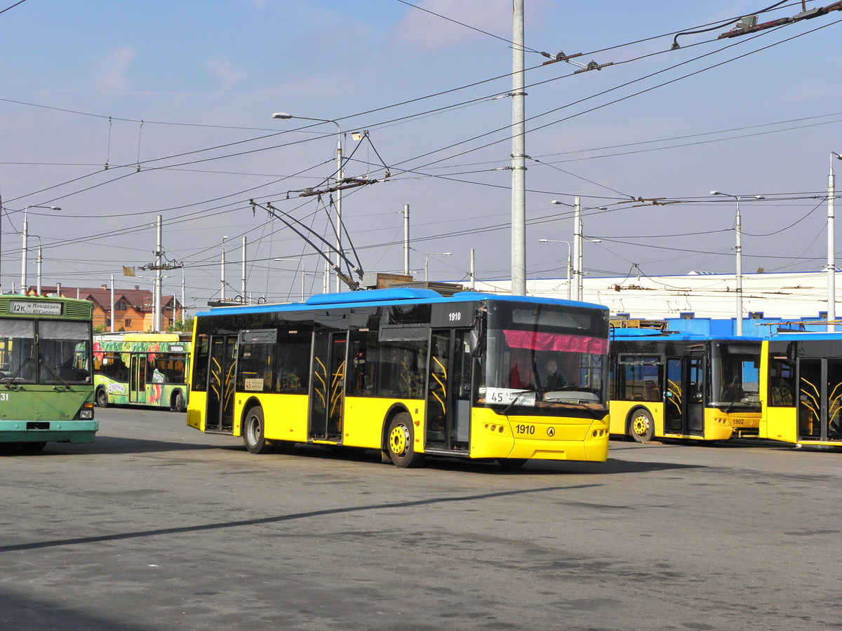 Киев, ЛАЗ E183D1 № 1910