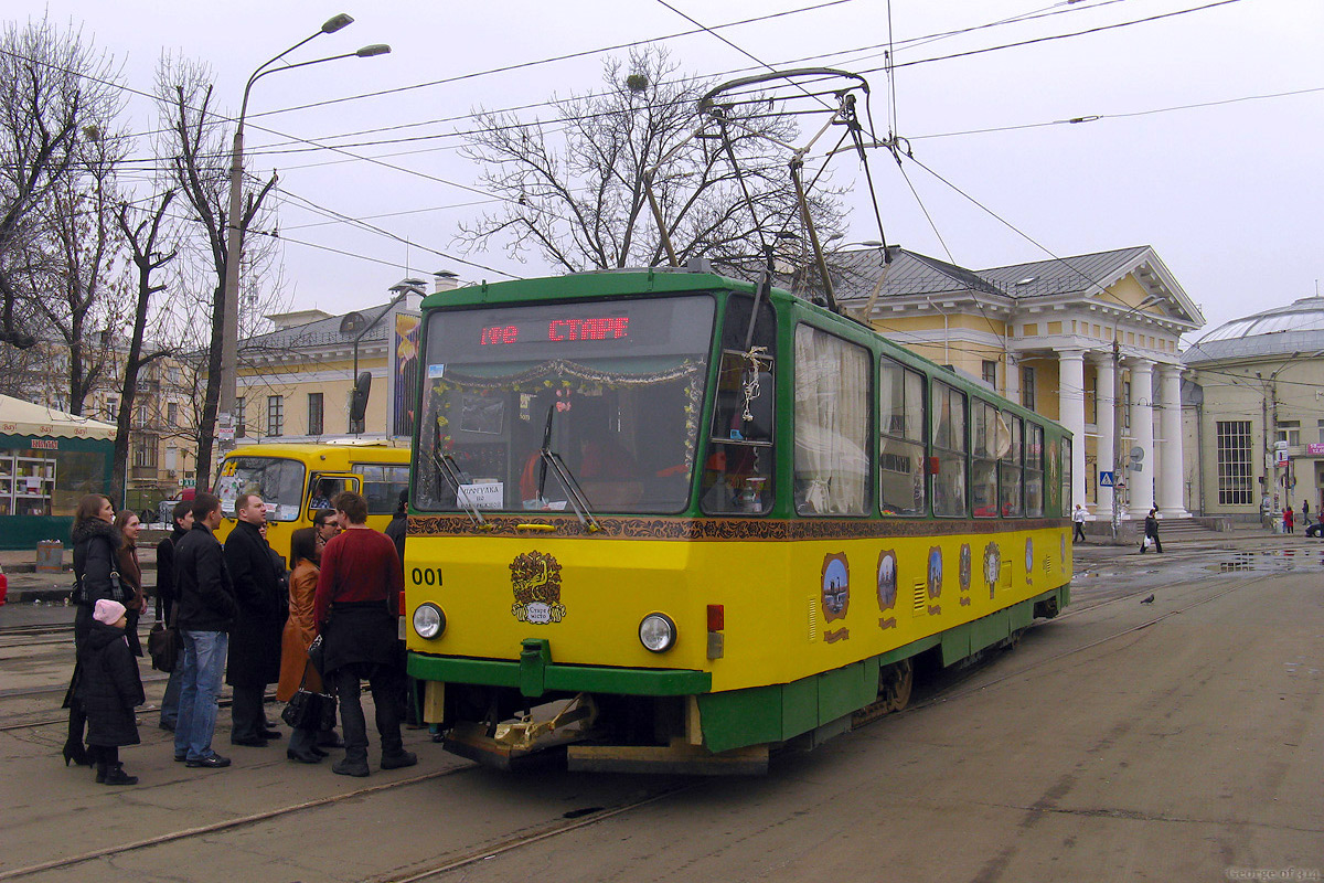 Киев, Tatra T6B5SU № 001