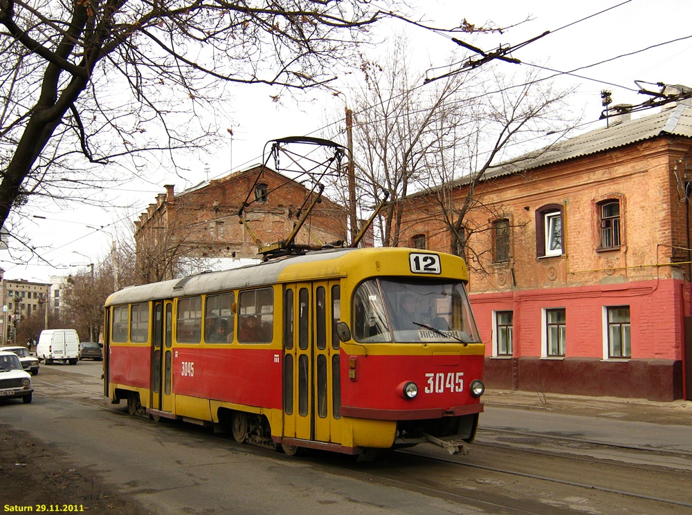 Харьков, Tatra T3SU № 3045 Харьков, Tatra T3SU № 3045