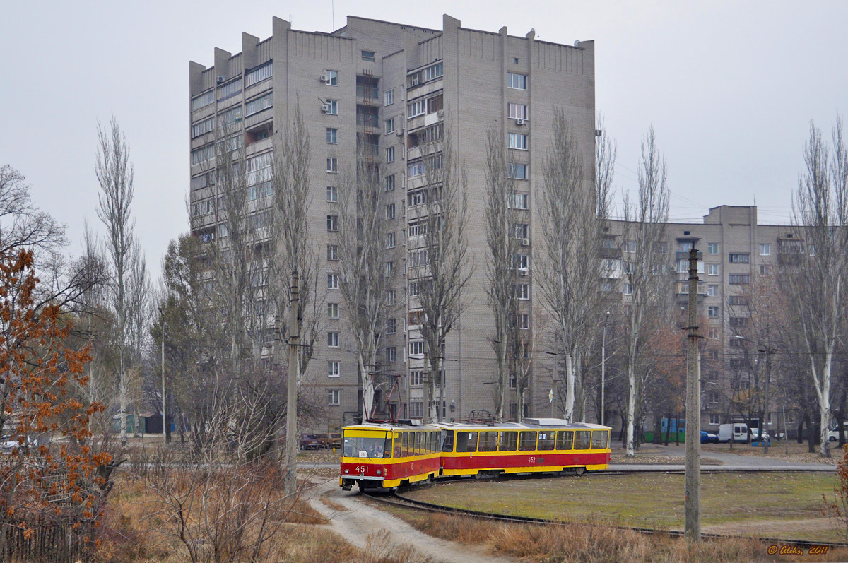 Запорожье, Tatra T6B5SU № 451; Запорожье, Tatra T6B5SU № 452