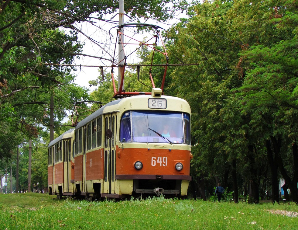 Харьков, Tatra T3SU № 649