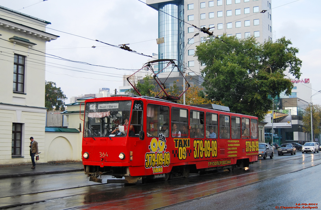 Екатеринбург, Tatra T6B5SU № 364