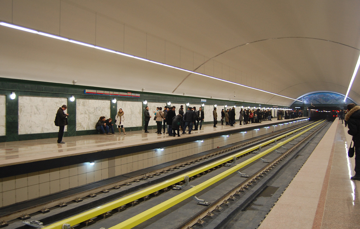 Алматы — Метрополитен — Линия 1 — Станции