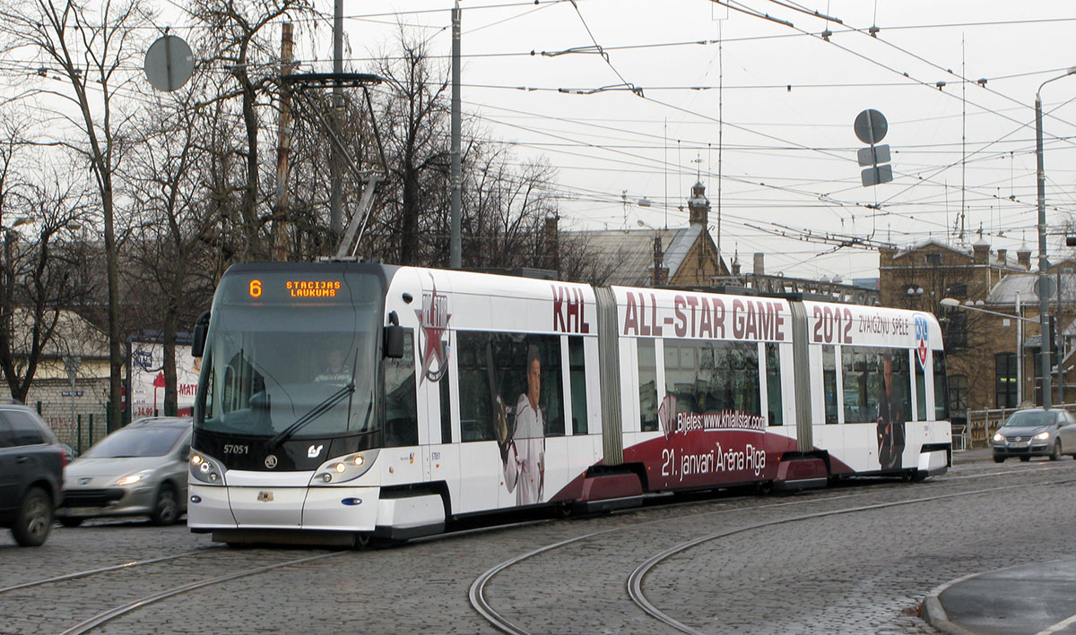 Рига, Škoda 15T ForCity Alfa Riga № 57051