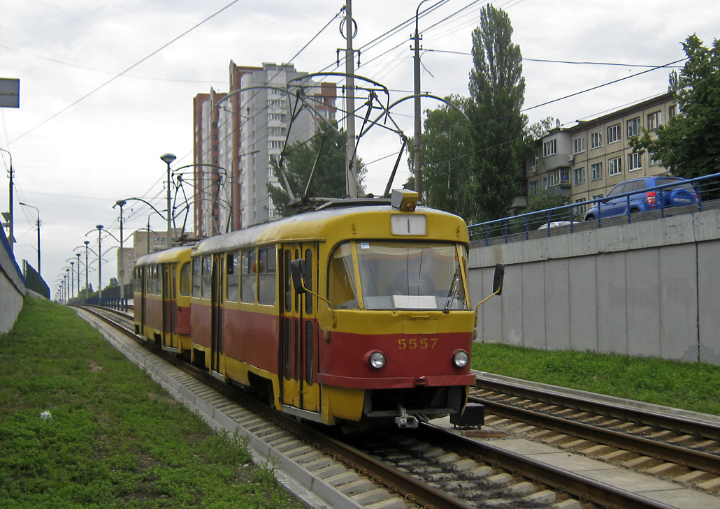 Киев, Tatra T3SU № 5557