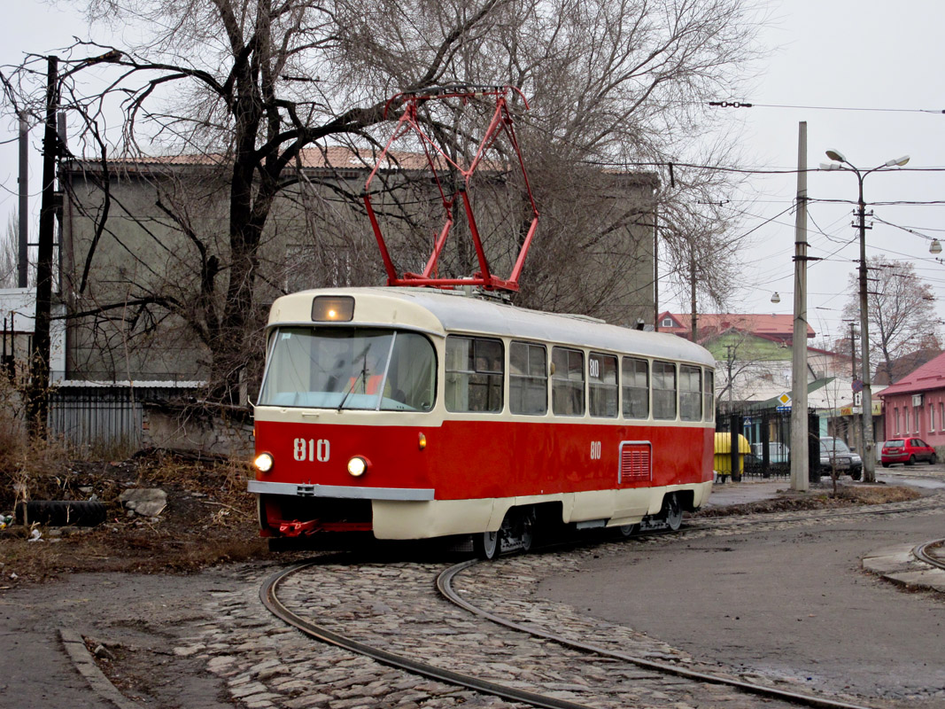 Донецк, Tatra T3SU (двухдверная) № 810