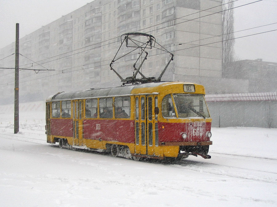 Харьков, Tatra T3SU № 660