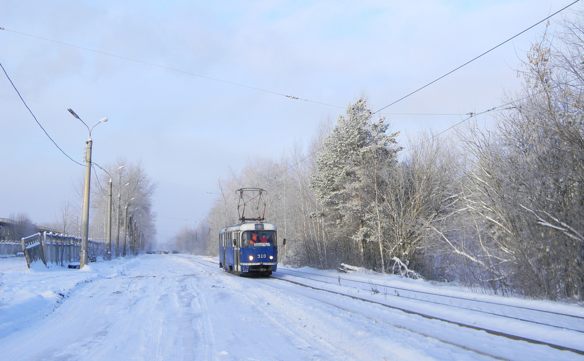 Тверь, Tatra T3SU № 310; Тверь — Трамвайные линии: Заволжский район (линия до дер. Старая Константиновка)