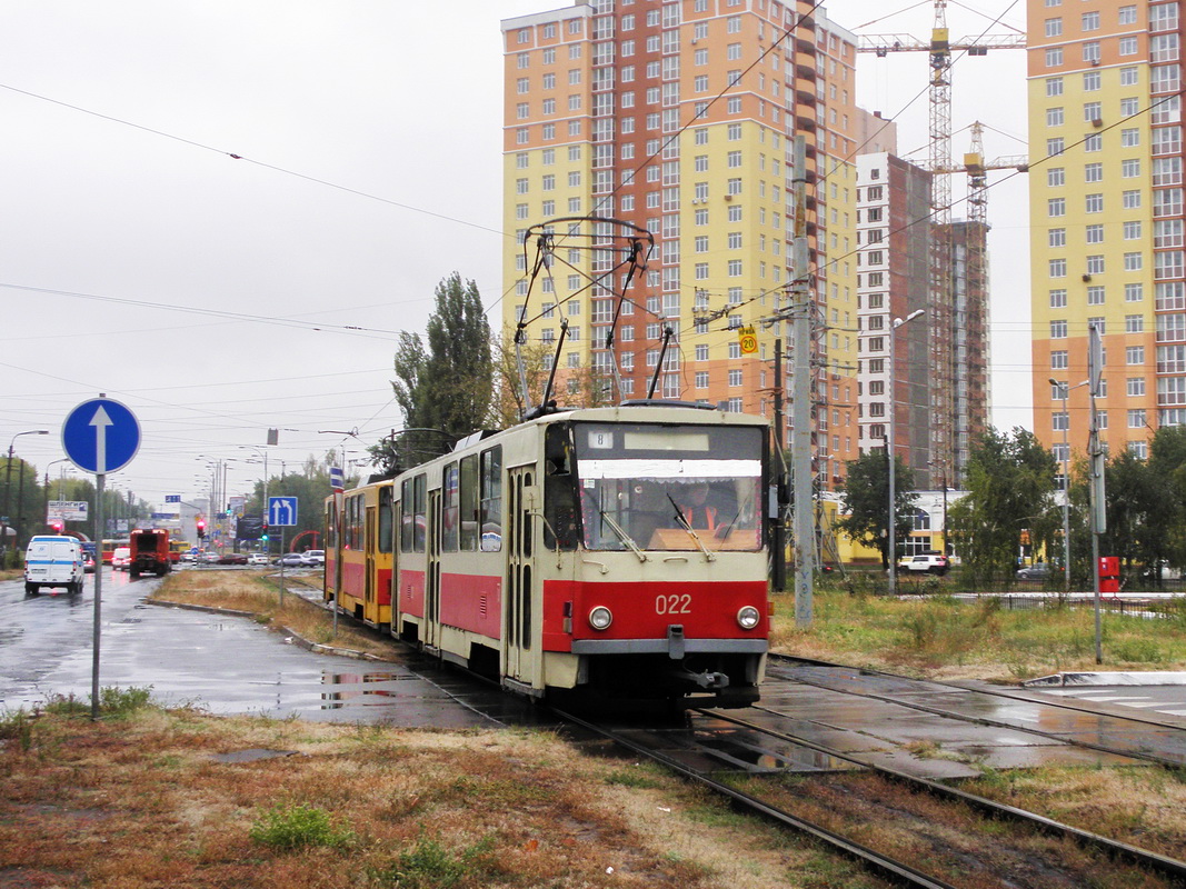 Киев, Tatra T6B5SU № 022