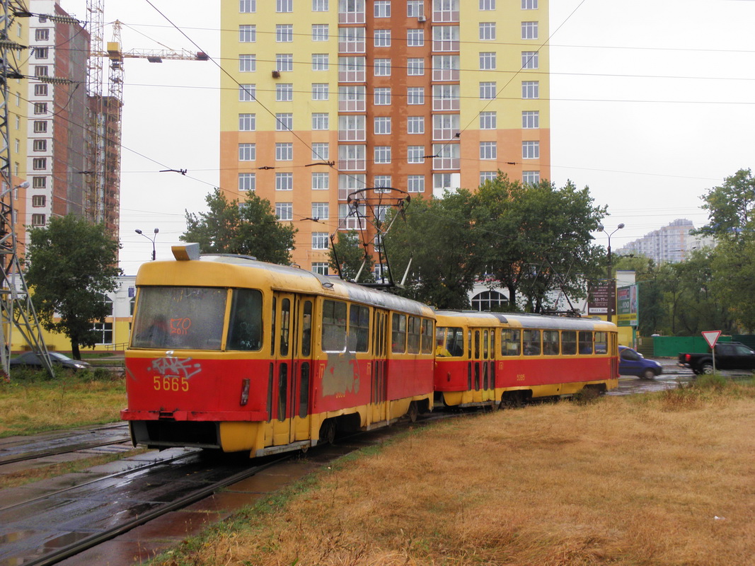Киев, Tatra T3SU № 5665