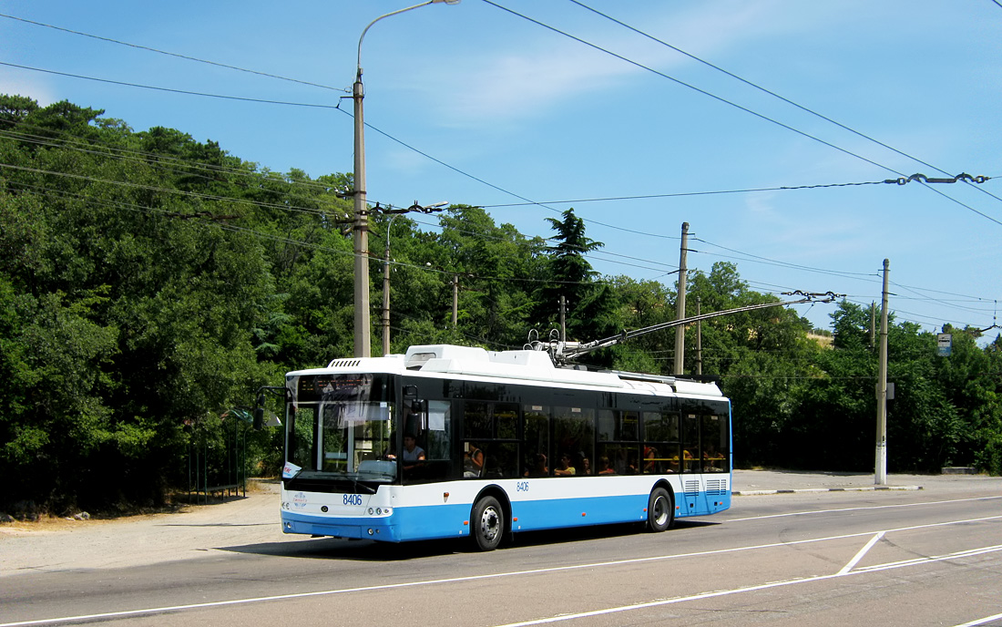 Trolleybus de Crimée, Bogdan T70115 N°. 8406