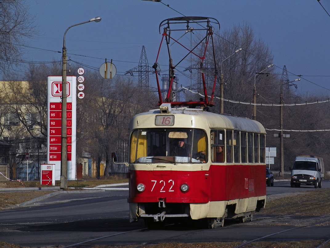 Запорожье, Tatra T3SU № 722