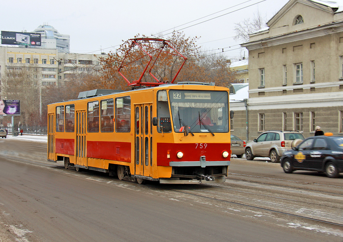 Екатеринбург, Tatra T6B5SU № 759