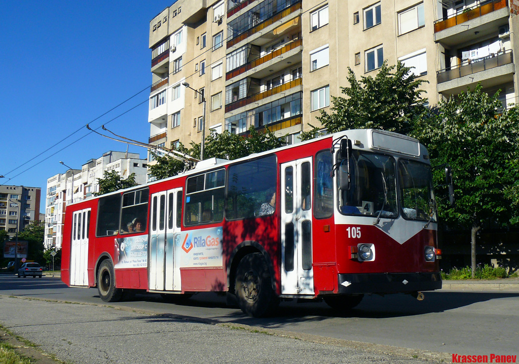 Враца, ЗиУ-682В1УБ № 105